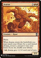 Avarax (LIST-EMA-117) - common