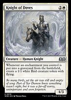 Knight of Doves (WOE-019) - uncommon