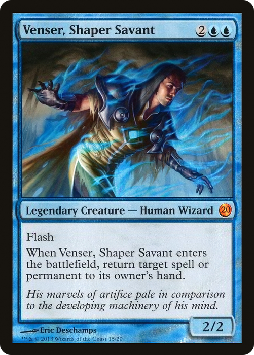 Venser, Shaper Savant (V13-015) - mythic - Foil