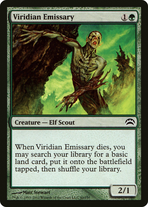 Viridian Emissary (PC2-080) - common
