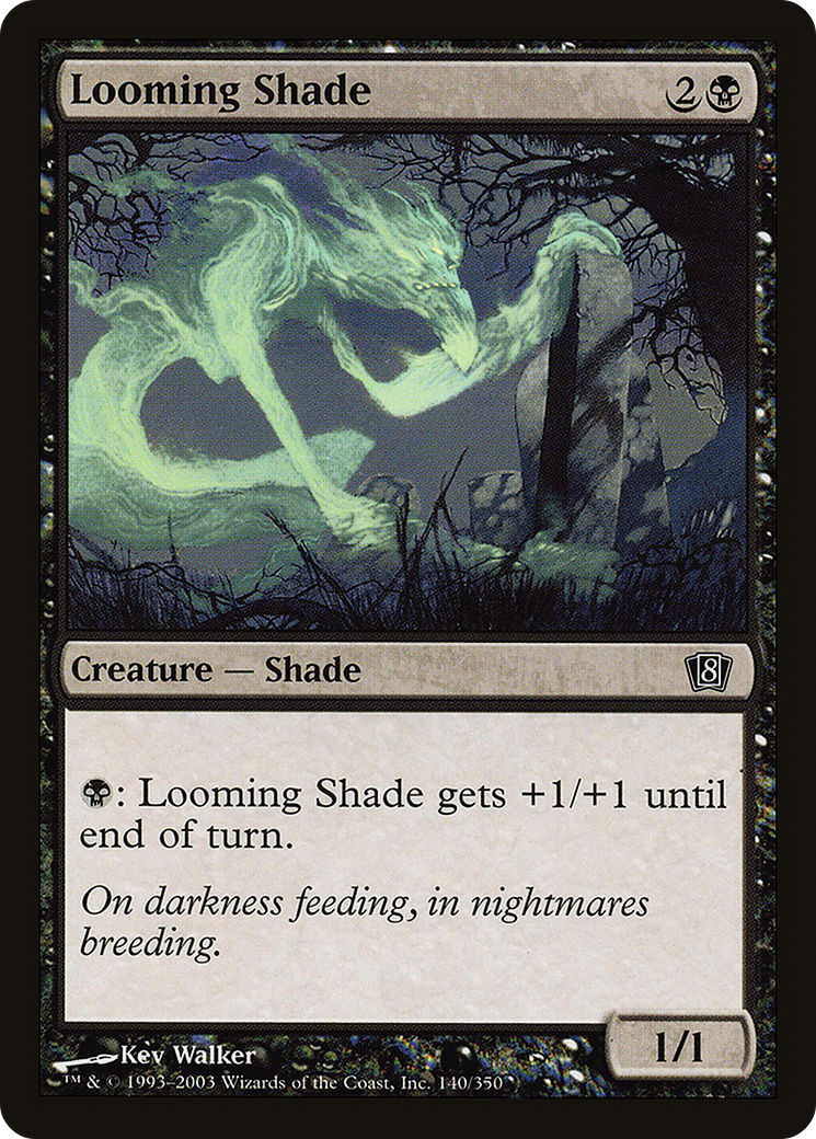 Looming Shade (8ED-140★) - common - Foil