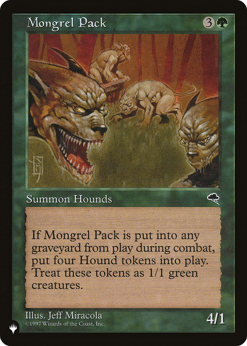 Mongrel Pack (LIST-TMP-237) - rare