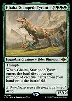 Ghalta, Stampede Tyrant (PPLCI-185P) - mythic