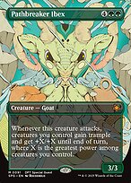 Pathbreaker Ibex (SPG-091) - mythic (Borderless)