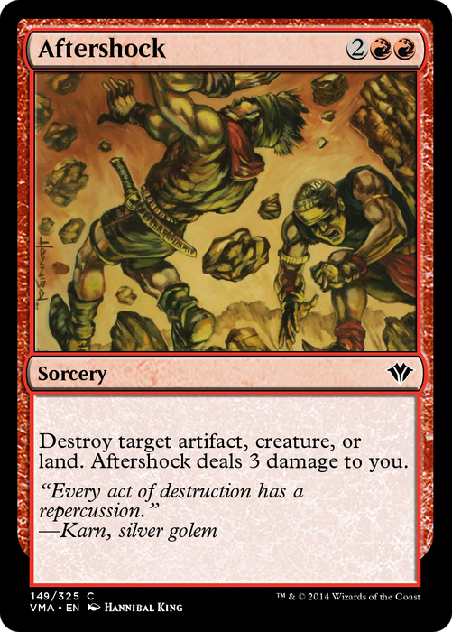 Aftershock (VMA-149) - common - Foil