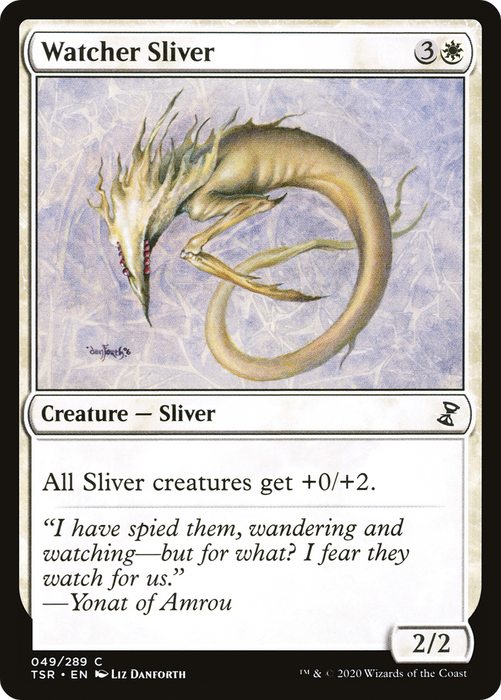 Watcher Sliver (TSR-049) - common - Foil