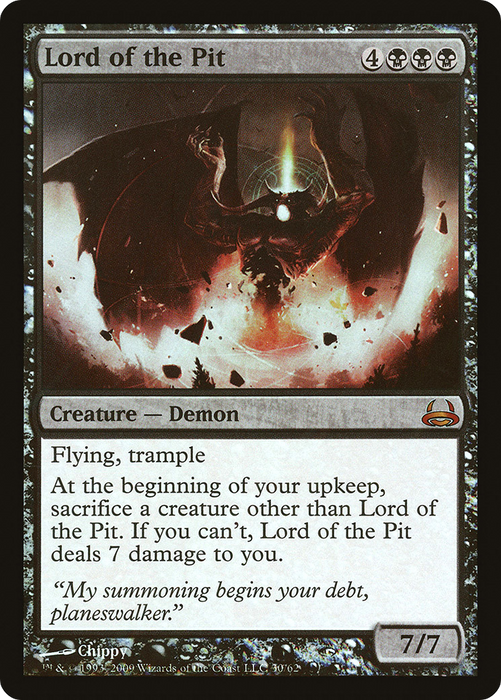 Lord of the Pit (DDC-030) - mythic - Foil