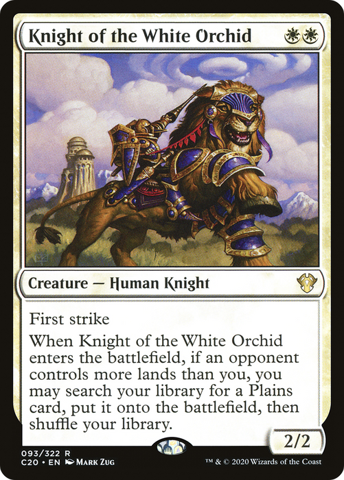 Knight of the White Orchid (C20-093) - rare