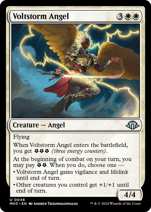 Voltstorm Angel (MH3-046) - uncommon - Foil