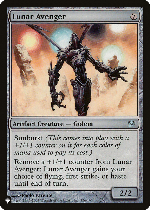Lunar Avenger (LIST-5DN-136) - uncommon