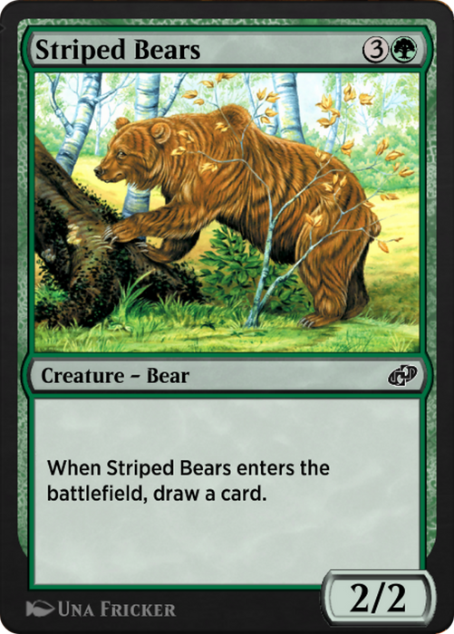 Striped Bears (J21-648) - common