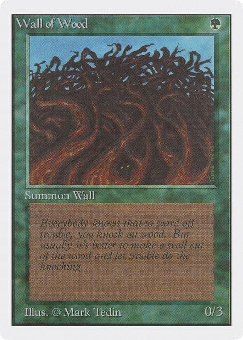 Wall of Wood (2ED-226) - common