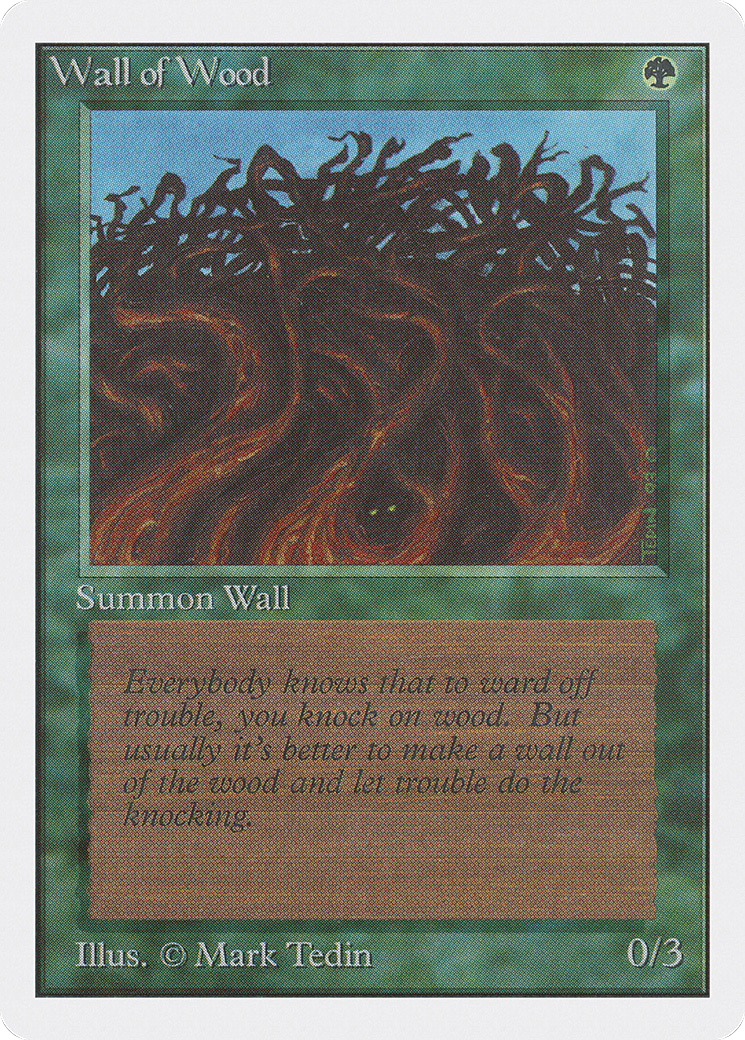 Wall of Wood (2ED-226) - common
