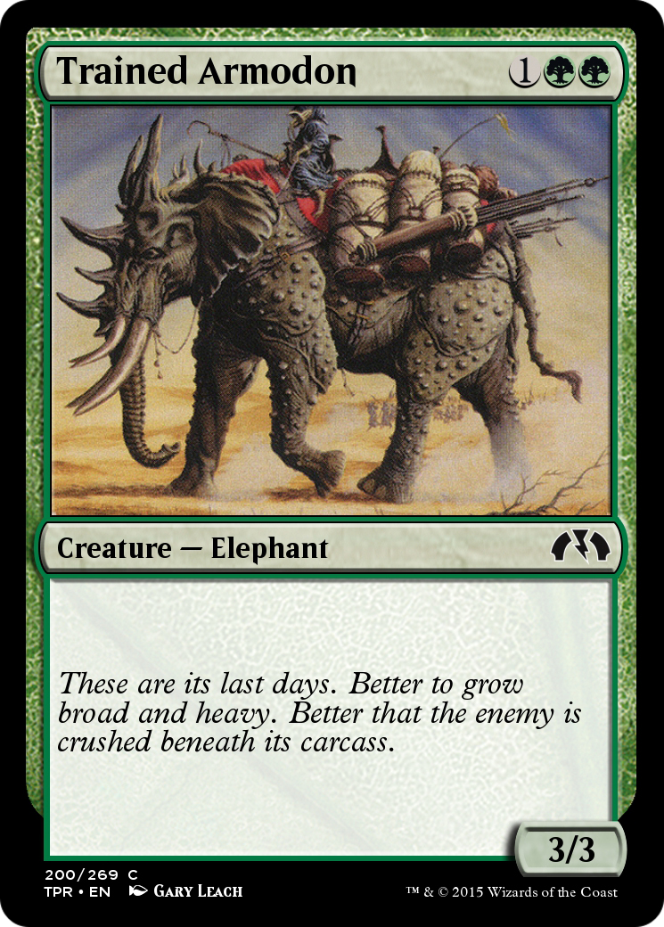 Trained Armodon (TPR-200) - common