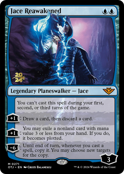 Jace Reawakened (PRE-271S) - mythic - Foil