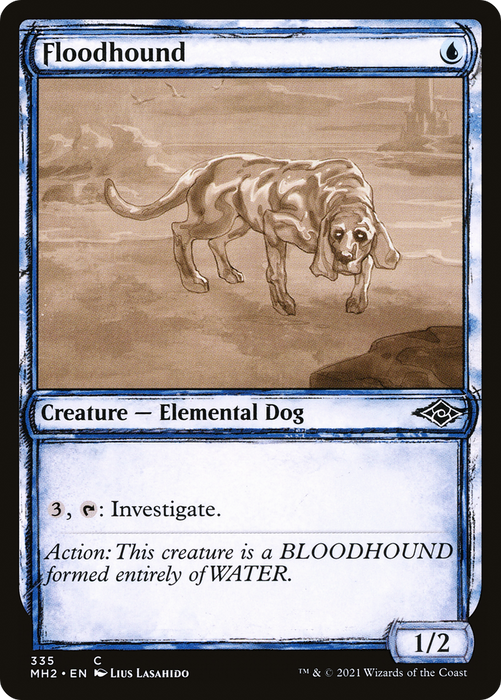 Floodhound (MH2-335) - common: (Showcase) - Foil