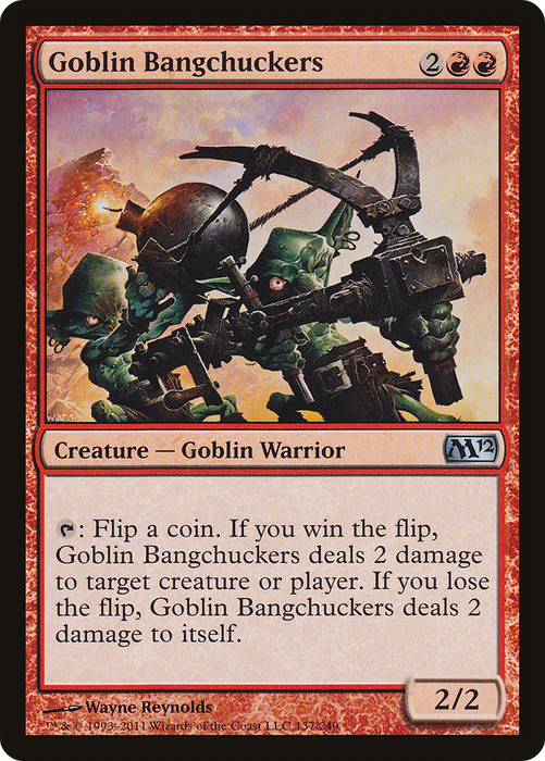 Goblin Bangchuckers (M12-137) - uncommon