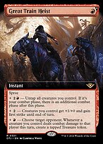 Great Train Heist (OTJ-331) - rare: (Extended Art, spree)