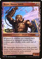 Reyav, Master Smith (MUL-187Z) - uncommon: (Showcase) - Foil