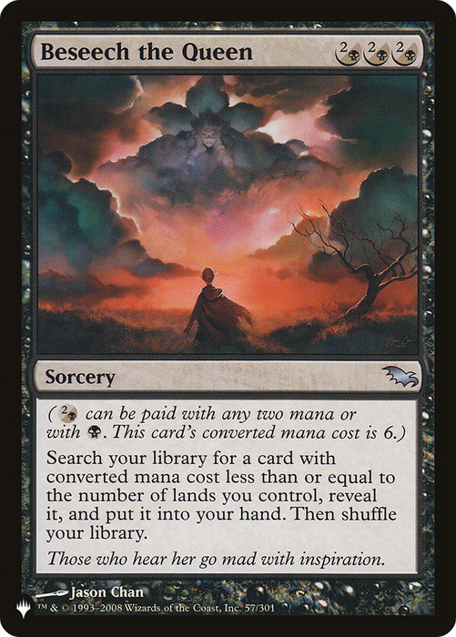 Beseech the Queen (LIST-SHM-57) - uncommon