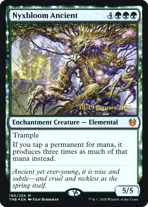 Nyxbloom Ancient (PRE-190S) - mythic: (enchantment) - Foil