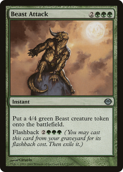 Beast Attack (DDD-023) - uncommon