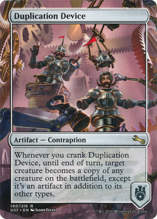 Duplication Device (UST-180) - rare (Borderless) - Foil