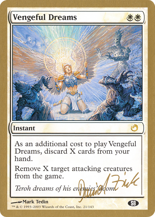 Vengeful Dreams (WCD-DZ21SB) - rare