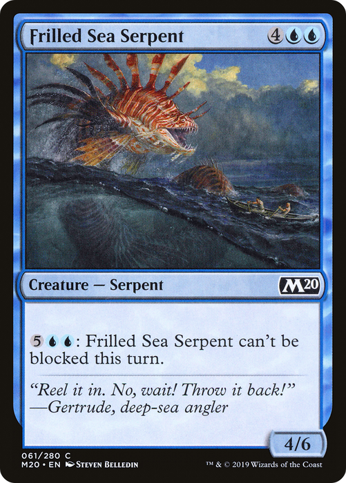 Frilled Sea Serpent (M20-061) - common