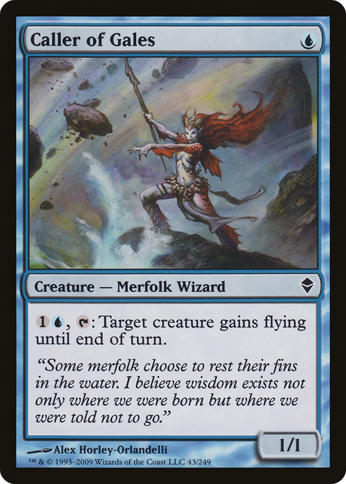 Caller of Gales (ZEN-043) - common - Foil
