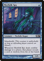 Merfolk Spy (M11-066) - common - Foil