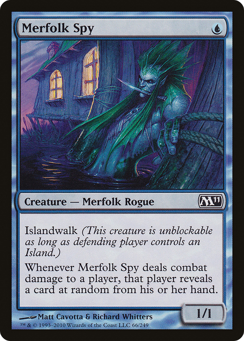 Merfolk Spy (M11-066) - common