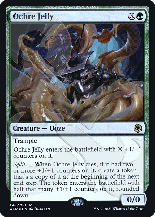 Ochre Jelly (AFR&-196A) - rare - Foil