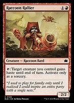 Raccoon Rallier (BLB-148) - common - Foil