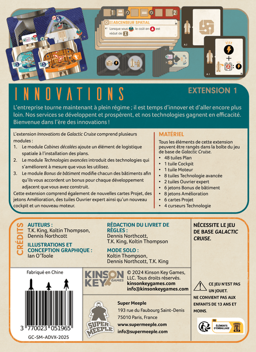 Galactic Cruise: Innovation (French)