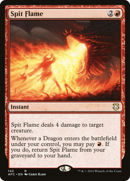 Spit Flame (AFC-142) - rare