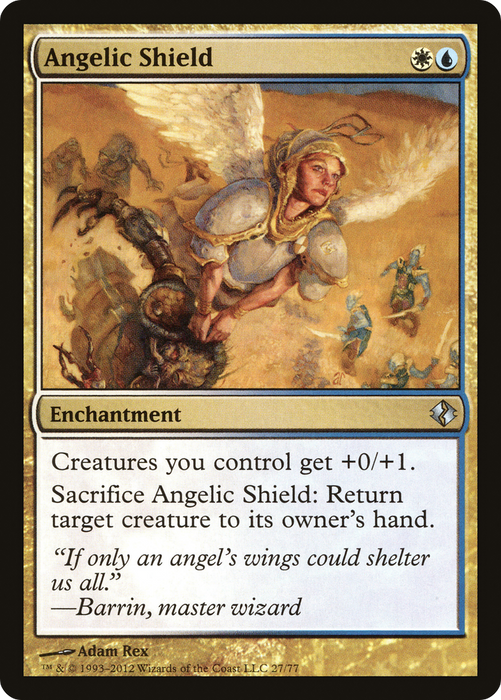 Angelic Shield (DDI-027) - uncommon