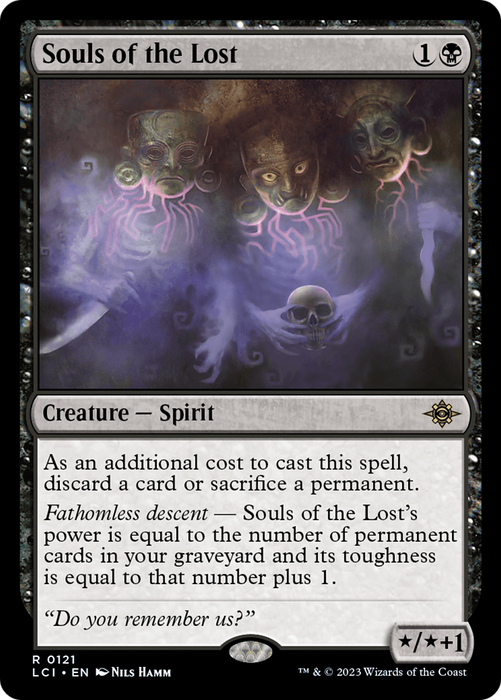Souls of the Lost (LCI-121) - rare - Foil
