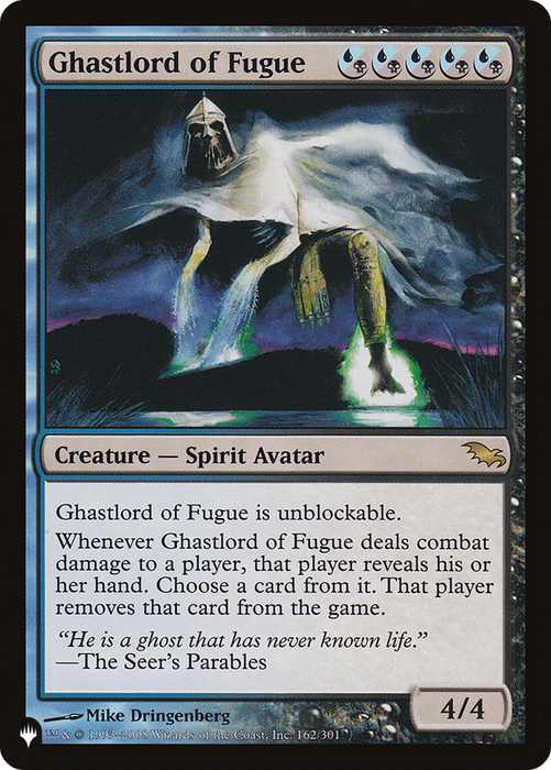 Ghastlord of Fugue (LIST-SHM-162) - rare