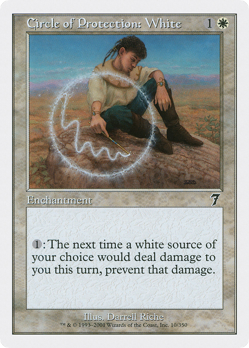 Circle of Protection: White (7ED-010) - common
