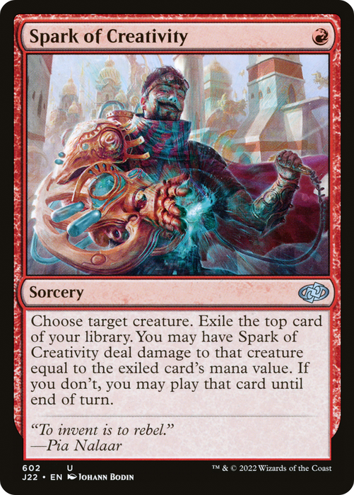 Spark of Creativity (J22-602) - uncommon