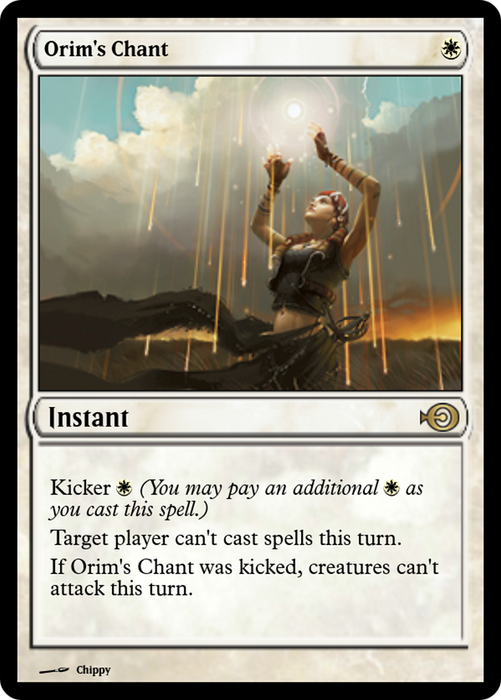 Orim's Chant (PRM-35072) - rare - Foil