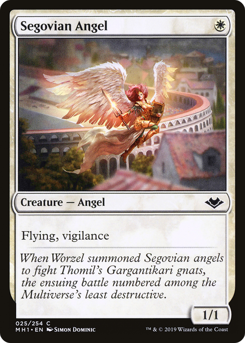 Segovian Angel (MH1-025) - common