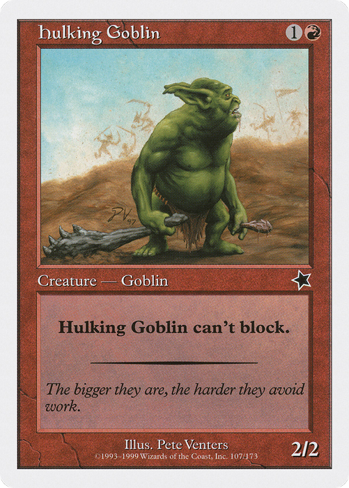 Hulking Goblin (S99-107) - common