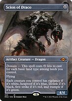 Scion of Draco (MH2-323) - mythic (Borderless) - Foil