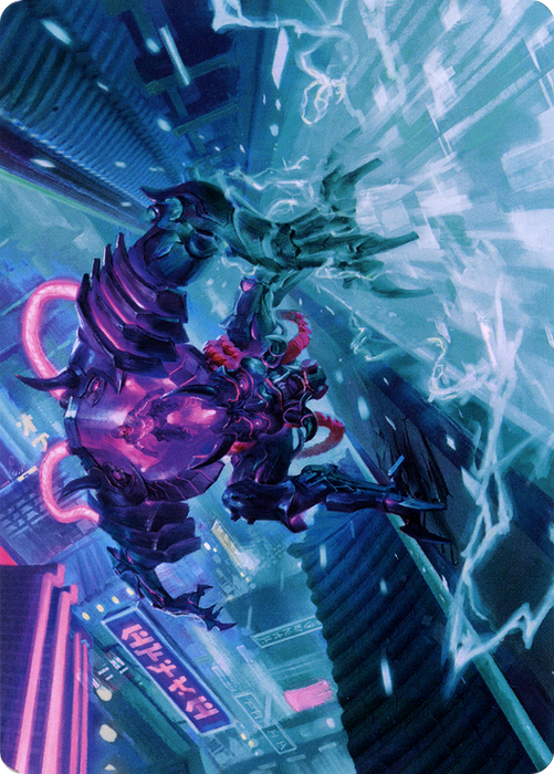 Surgehacker Mech // Surgehacker Mech (ANEO-045) - common (Borderless) - Foil