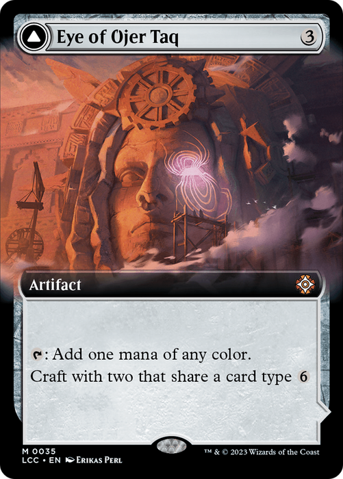 Eye of Ojer Taq // Apex Observatory (LCC-035) - mythic: (Extended Art) - Foil
