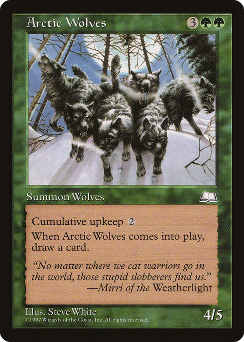 Arctic Wolves (WTH-118) - uncommon