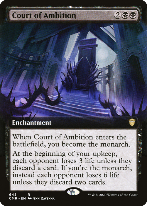 Court of Ambition (CMR-645) - rare: (Extended Art)