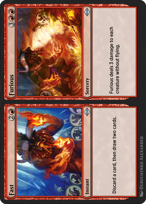 Fast // Furious (J21-730) - uncommon